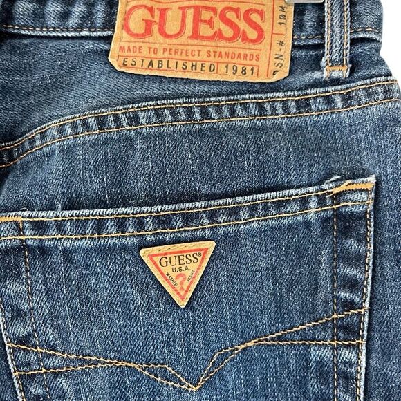 Guess Jeans Style 69107 Vintage Size 29 x 34 100% Cotton 90s Y2K - Picture 6 of 7